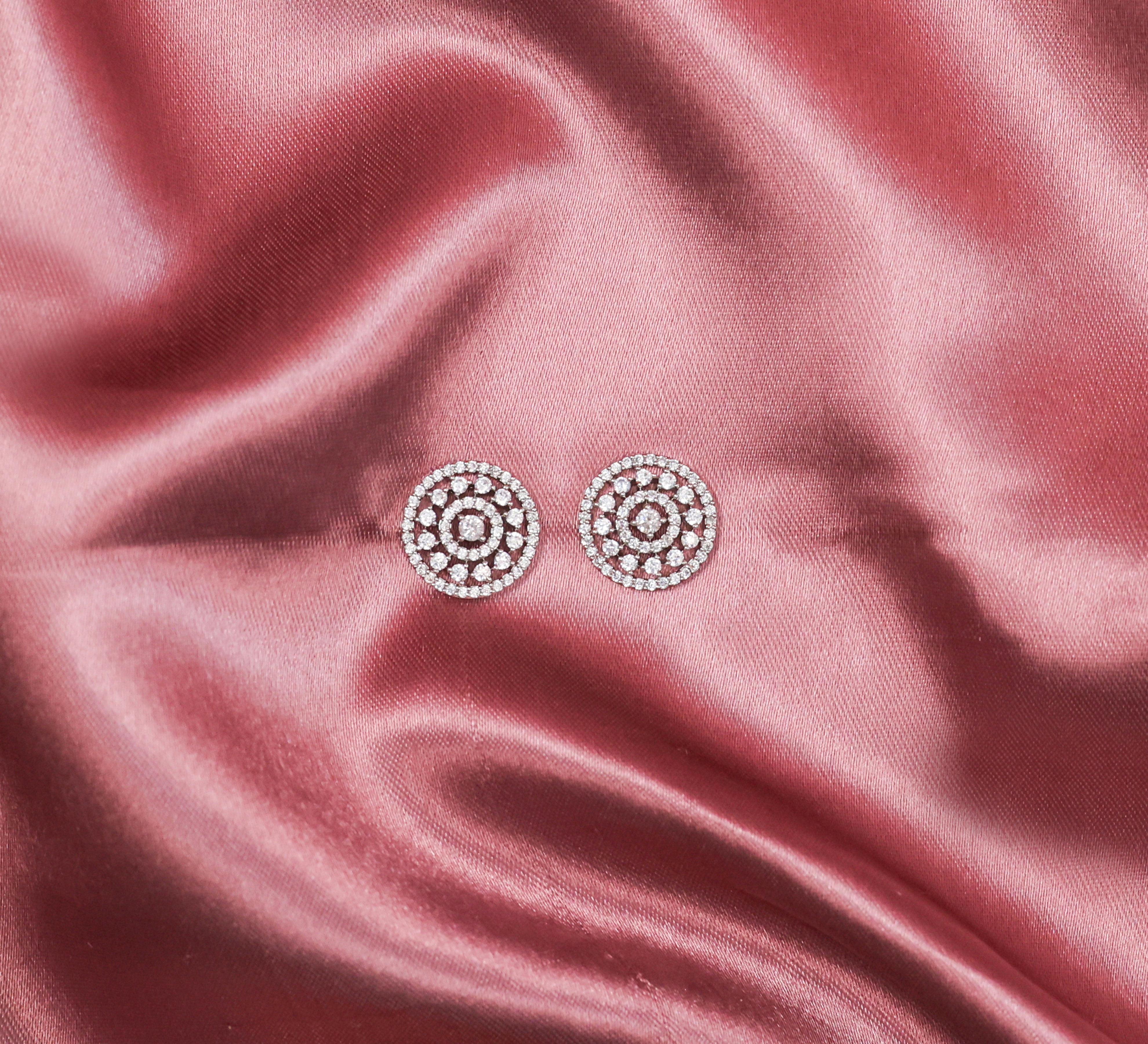 Laser-Cut Detailing Earrings with Hydro Stones-6 Earring Combo