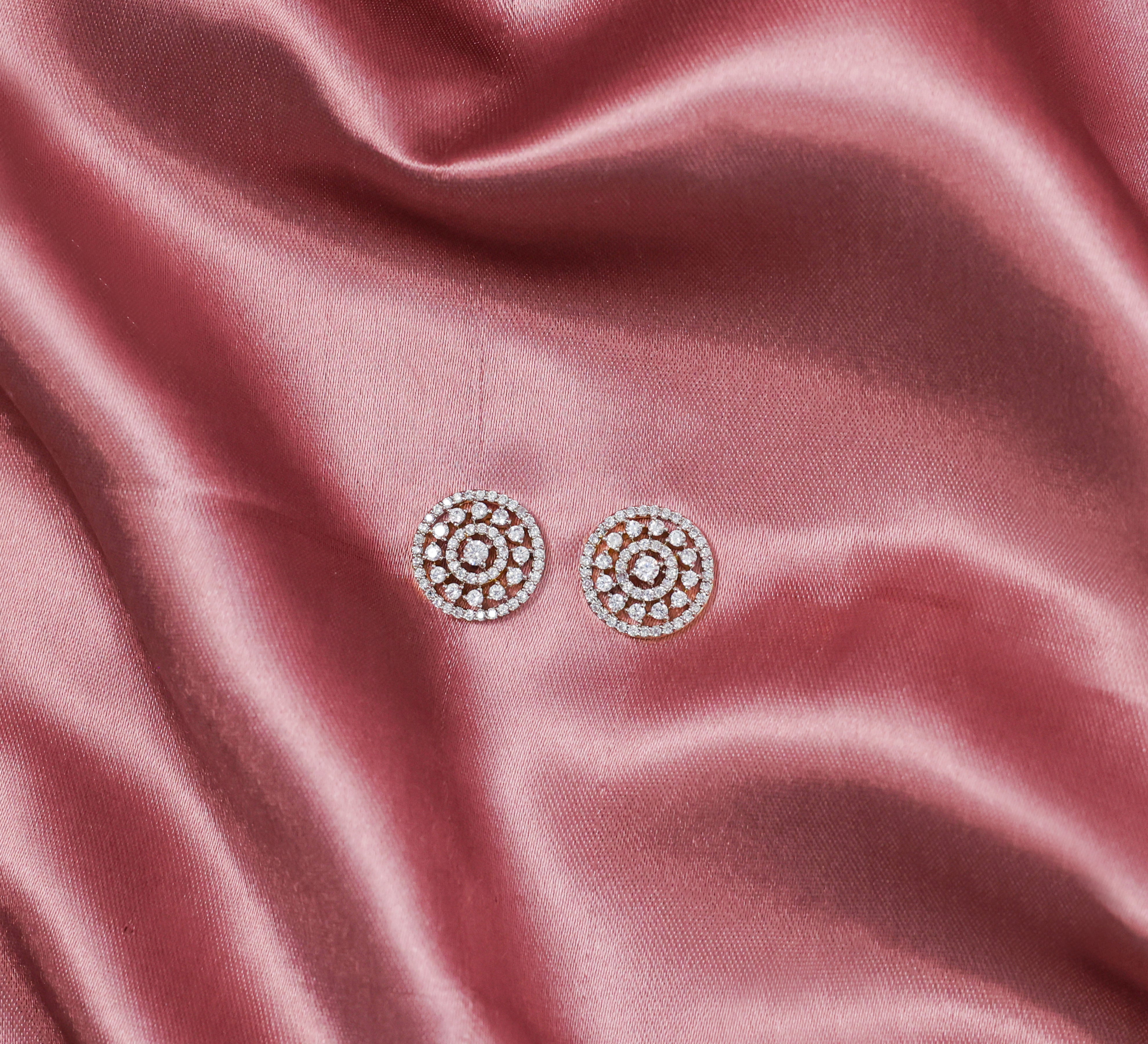 Laser-Cut Detailing Earrings with Hydro Stones-6 Earring Combo