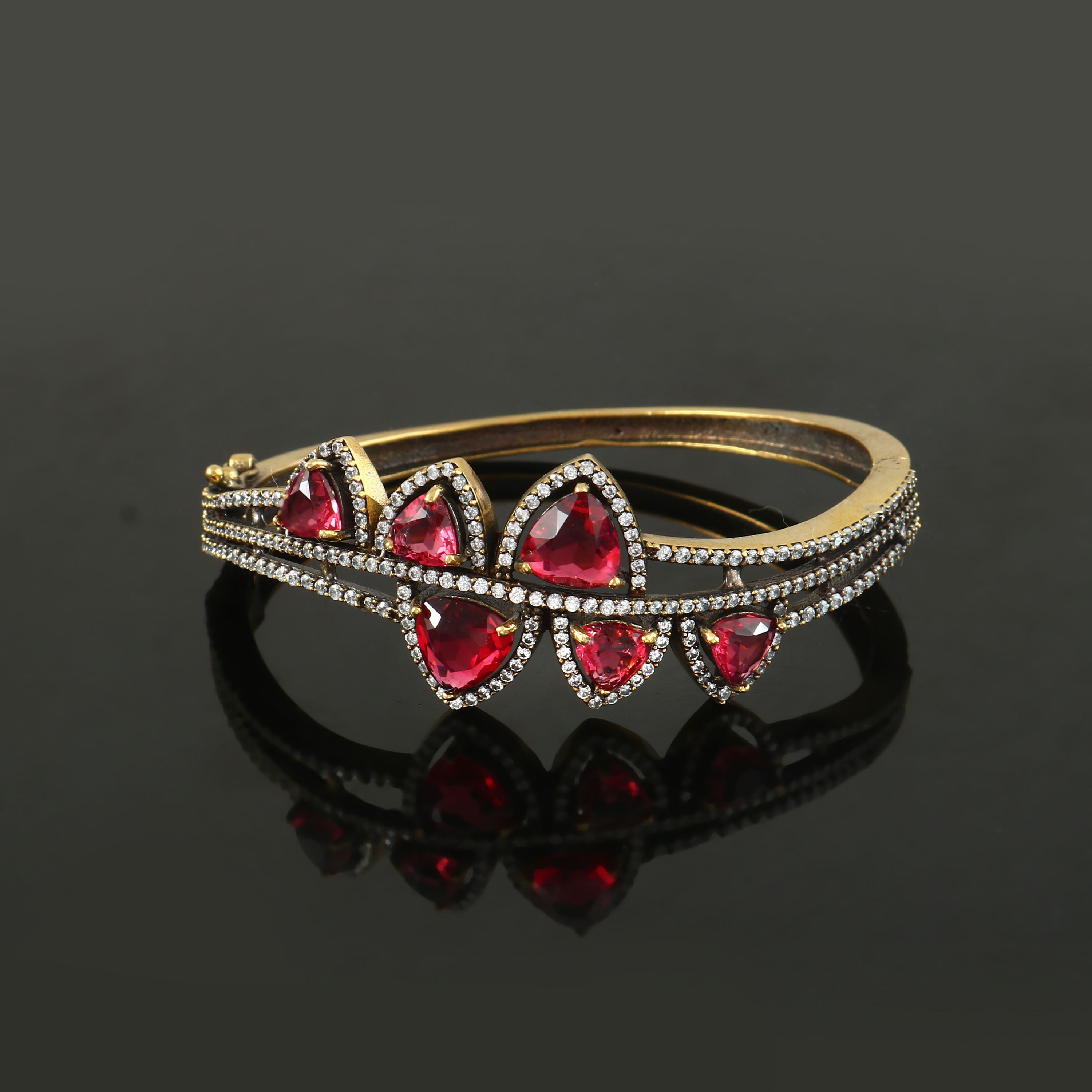 Victorian Style Light Weight Bracelet - Adisha Jewels