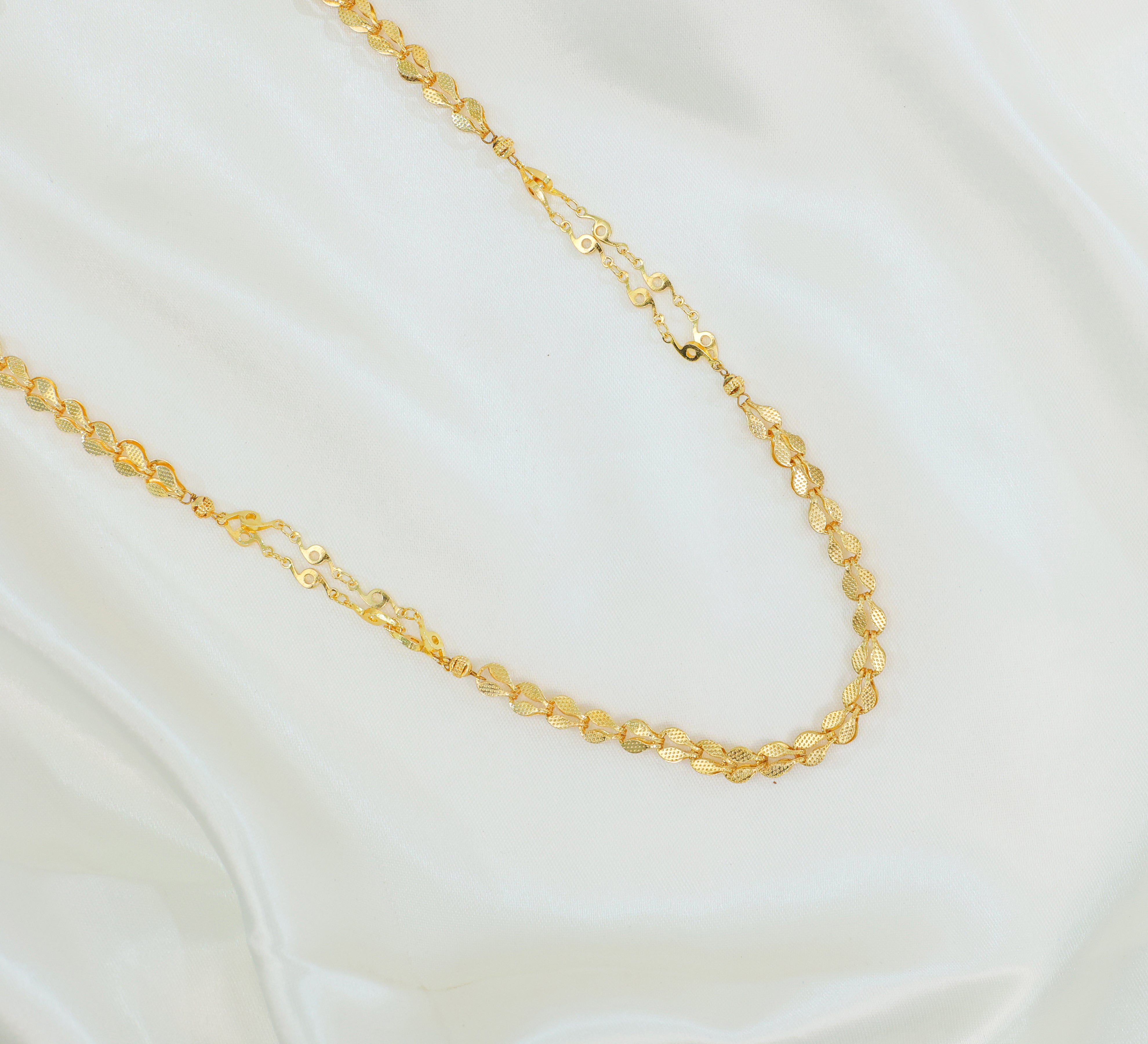 Gold-Plated Mangalsutra-Style Necklace - Adisha Jewels