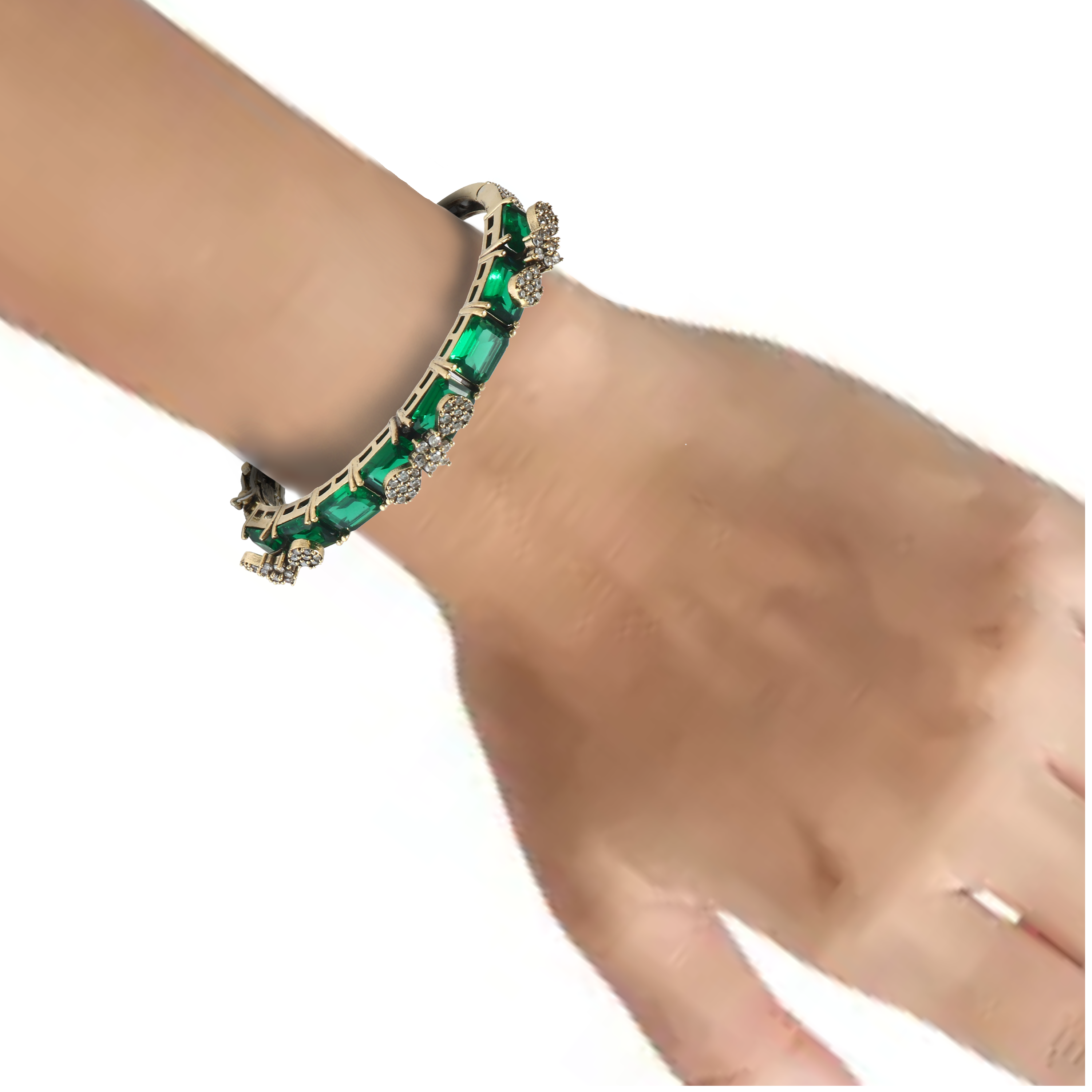 Victorian Finish Lightweight Bracelet - Adisha Jewels